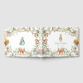 Klassieke Peter the Rabbit Beatrix Baby shower Gastenboek (Volledig)