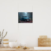 Klassieke Pick-up Truck Poster (Keuken)