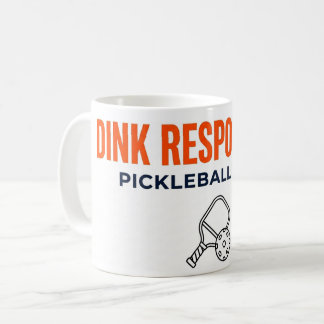 Klassieke Pickleball Mok - Dink Verantwoordelijk C