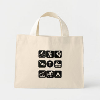 Klassieke pictogrammen mini tote bag