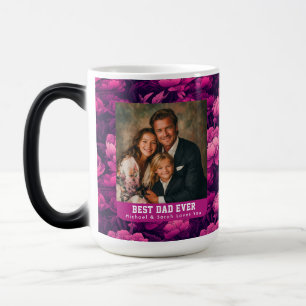 Klassieke Pioenrozen Boeket Opa Verjaardag Stanley Magische Mok