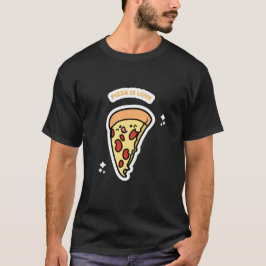 Klassieke Pizza Is Liefde T-shirt