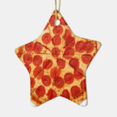 klassieke pizzaminnaar keramisch ornament (Links)