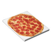 klassieke pizzaminnaar notitieblok (Schuin)