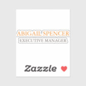 Klassieke plaat Eenvoudig zwart-wit Professional Sticker (Vel)