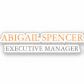 Klassieke plaat Eenvoudig zwart-wit Professional Sticker (Voorkant)