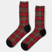 Klassieke Plaid Clan Stewart Tartan Sokken (Links)