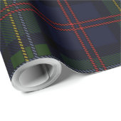 Klassieke Plaid Elegant Rustic Christmas Tartan Cadeaupapier (Rol Hoek)