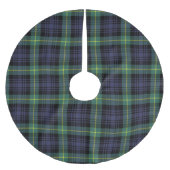 Klassieke Plaid Familie Kerstmis Tartan Kerstboom Rok (Voorkant)