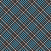 Klassieke Plaid Gooi in Blauwe en Grijze Tonen voo Fleece Deken