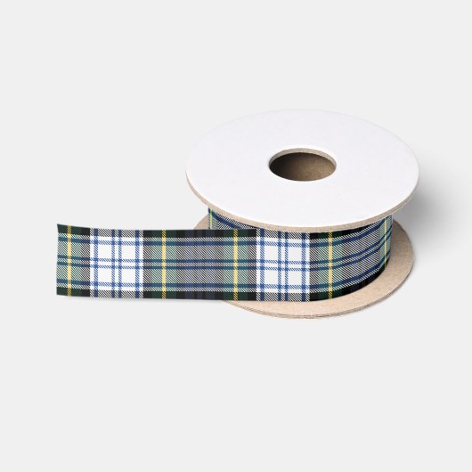 Klassieke Plaid Gordon Rustic Tartan Satijnen Lint (Spoel)