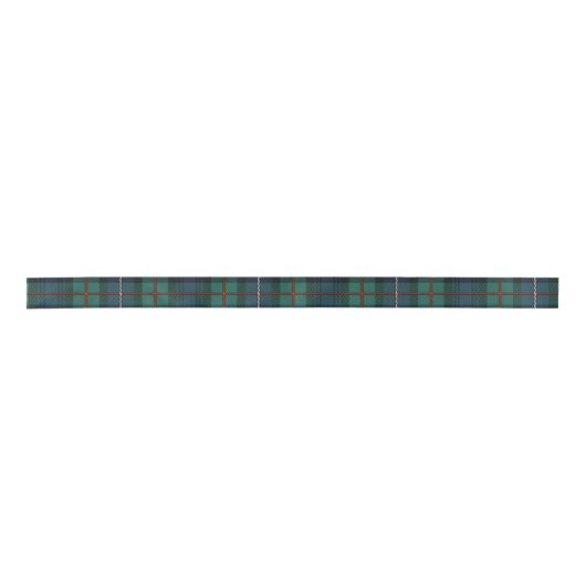 Klassieke Plaid Robertson Groene Tartan Satijnen Lint (Voorkant)