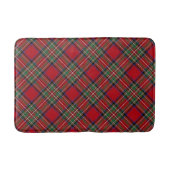 Klassieke Plaid Rode en Groene Clan Stewart Tartan Badmat (Voorkant)
