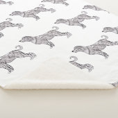 Klassieke Plaid Sherpa Dekbed Deken (3/4)