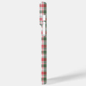 Klassieke Plaid Winter Tartan Rode Naam Persoonlij Case-Mate iPhone Case (Achterkant / Links)