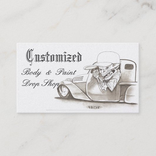 Klassieke platinum Visitekaartjes (Voorkant)