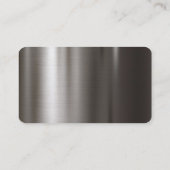 Klassieke platinum Visitekaartjes (Achterkant)