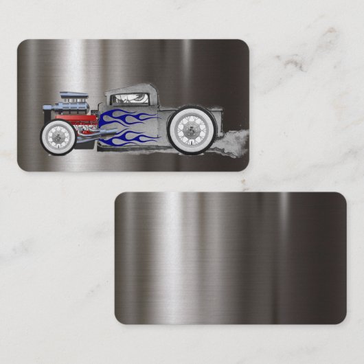 Klassieke platinum Visitekaartjes (Voorkant / Achterkant)