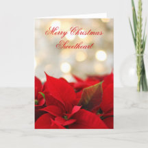 Klassieke Poinsettia Romantische Kerstmis