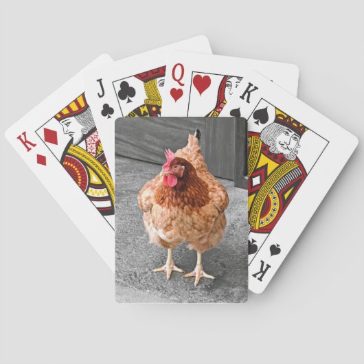 Klassieke poker speelkaarten (Achterkant)