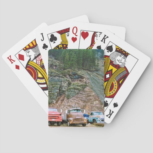 Klassieke poker speelkaarten (Achterkant)