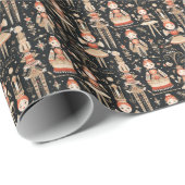 Klassieke Polichinelles, Notenkraker Ballet Cadeaupapier (Rol Hoek)