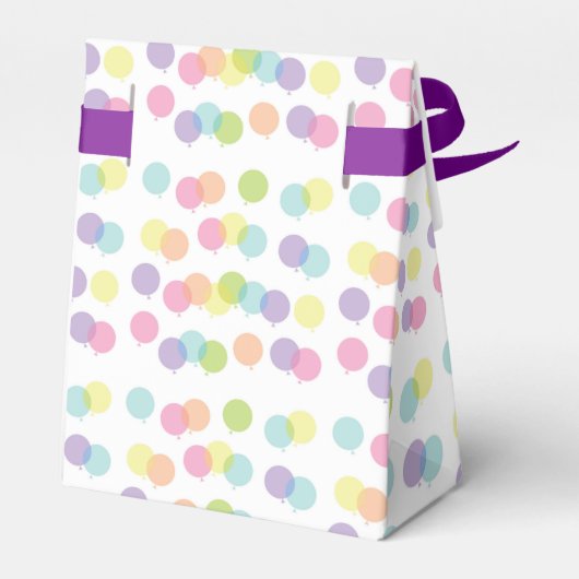 Klassieke Polka-Dot Monogram Favor Box Bedankdoosjes (Achterkant)