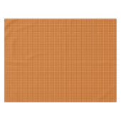 Klassieke Pompoen Herfst Gingham Plaid Rut Tafelkleed (Voorkant (Horizontaal))
