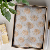 Klassieke Pompoen Herfst Herfst Patroon Tissuepapier