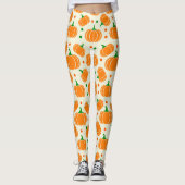 Klassieke pompoen patch leggings (Voorkant)