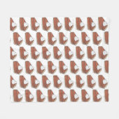 Klassieke pompoen Pie Slice Thanksgiving Fleece Deken (Voorkant (Horizontaal))