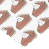 Klassieke pompoen Pie Slice Thanksgiving Tafelkleed (Gekanteld)