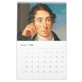 Klassieke portretten van 12 componisten, 2026 kalender (Jan 2026)