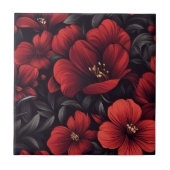 Klassieke Portugese Rozen Keramische Tegels Tegeltje (Voorkant)