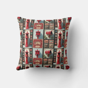 Klassieke Postal Theme Home Decor Kussen