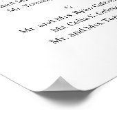 Klassieke Poster van de weddenschapskaart voor het (Hoek)