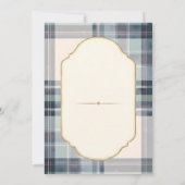 Klassieke Preppy Charm 1e verjaardag Kaart (Achterkant)