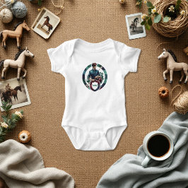 Klassieke Preppy Charm Equestrian Polo Monogram