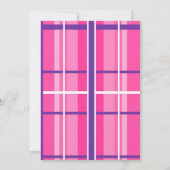 Klassieke Preppy Teddbeer Babyshower Uitnodiging (Achterkant)