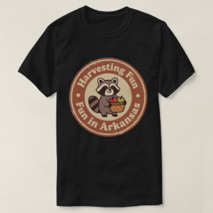 Klassieke pret in Arkansas wasbeer jacht T-shirt