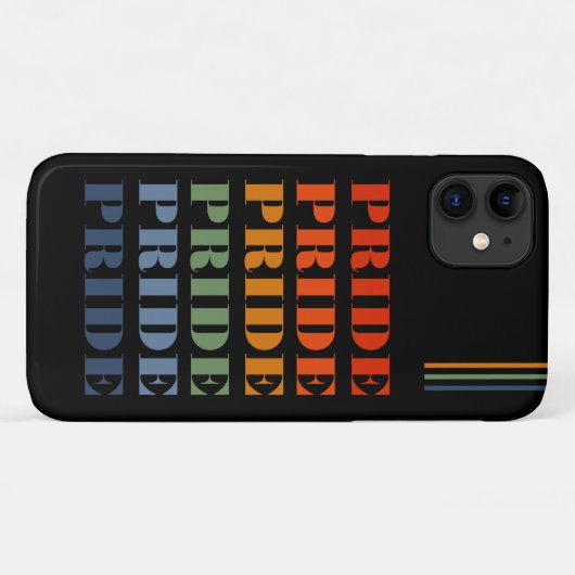 Klassieke pride LGBTQ-kool Case-Mate iPhone Case (Achterkant (horizontaal))