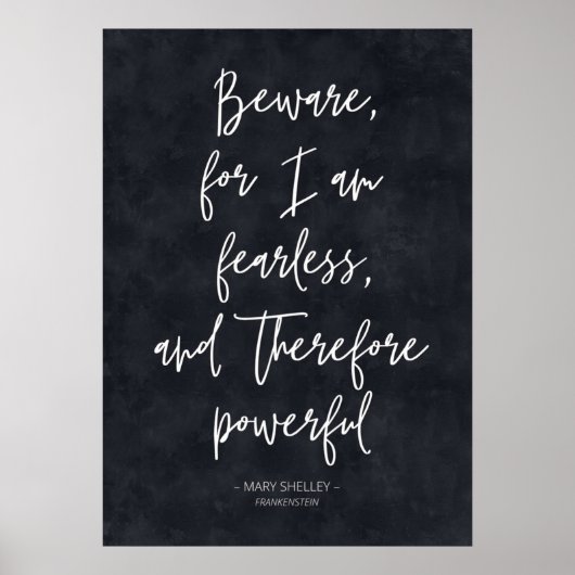 Klassieke prijsopgave van Mary Shelley's Frankenst Poster (Voorkant)