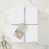 Klassieke prins babyfeestje cadeaulabel (Met Touw)