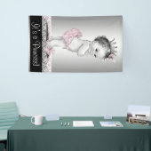 Klassieke Prinses Baby Shower Spandoek (Beurs)