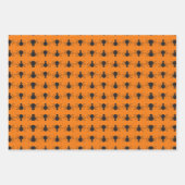 Klassieke  printflap, aangepaste halloween inpakpapier vel (Voorkant)