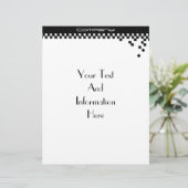 Klassieke professionele briefhoofd (Staand voorkant)