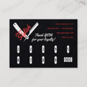 Klassieke professionele dekkingsloyaliteit inclusi visitekaartje (Achterkant)