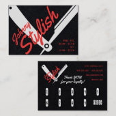 Klassieke professionele dekkingsloyaliteit inclusi visitekaartje (Voorkant / Achterkant)