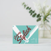 Klassieke professionele dekkingsloyaliteit omvat b visitekaartje (Staand voorkant)