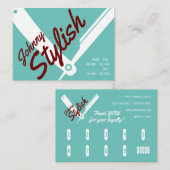 Klassieke professionele dekkingsloyaliteit omvat b visitekaartje (Voorkant / Achterkant)